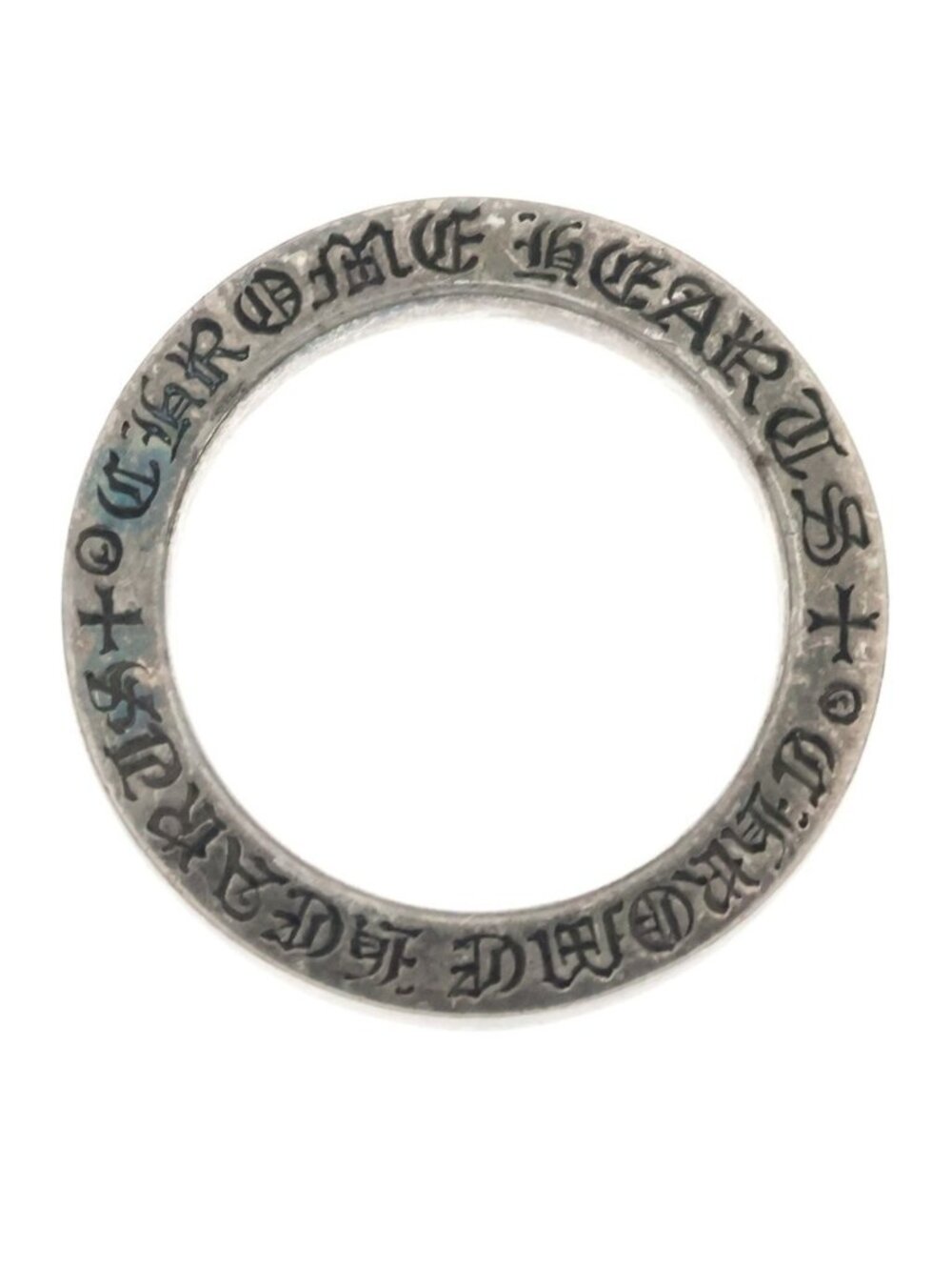 Chrome Hearts Spacer Pln Plain Ring Silver